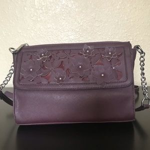 Liz Claiborne - Burgundy Crossbody Bag